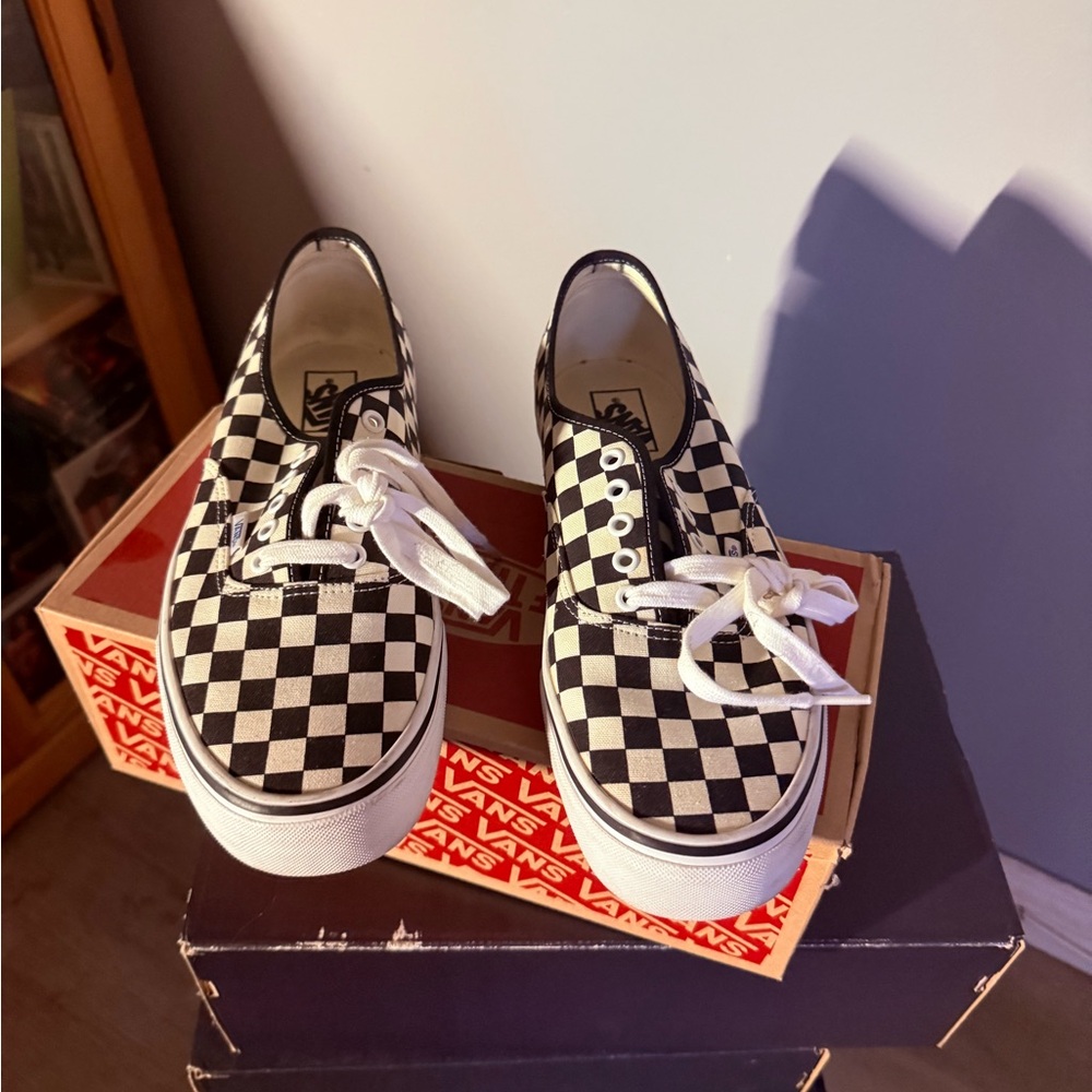 Checkered Vans - image 2